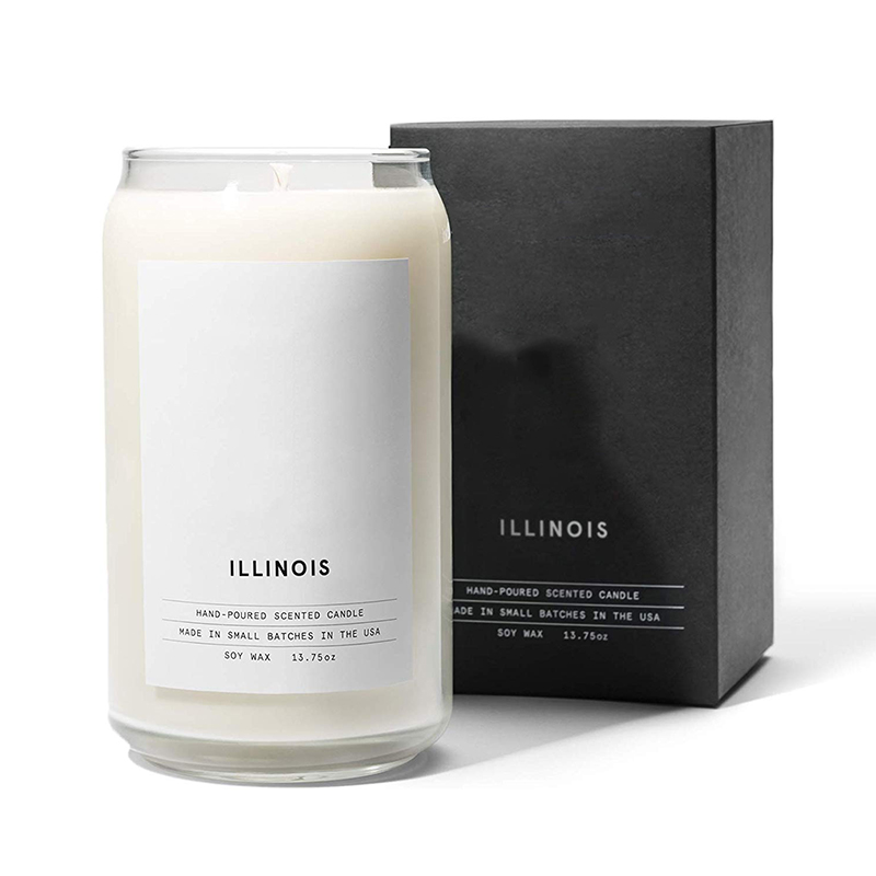 M&Scent는 조각화된 밀키 클립 양초 세라믹, 양초 용기