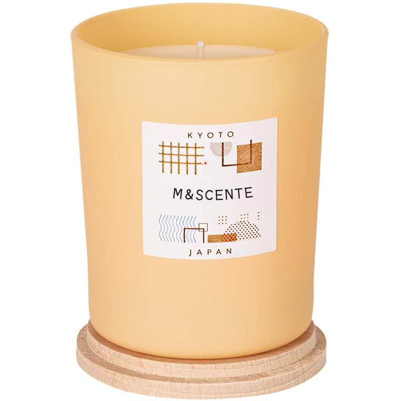 M&Scent가 소속된 개인 라벨로 제작된 컬러 향이 나는 소이왁스 시크한 양초