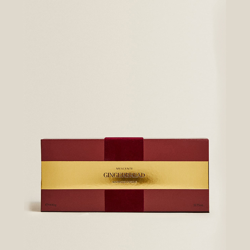 M&Scent 럭셔리 3 심지 양초 개인 브랜드 블랙 매트 유리 향초