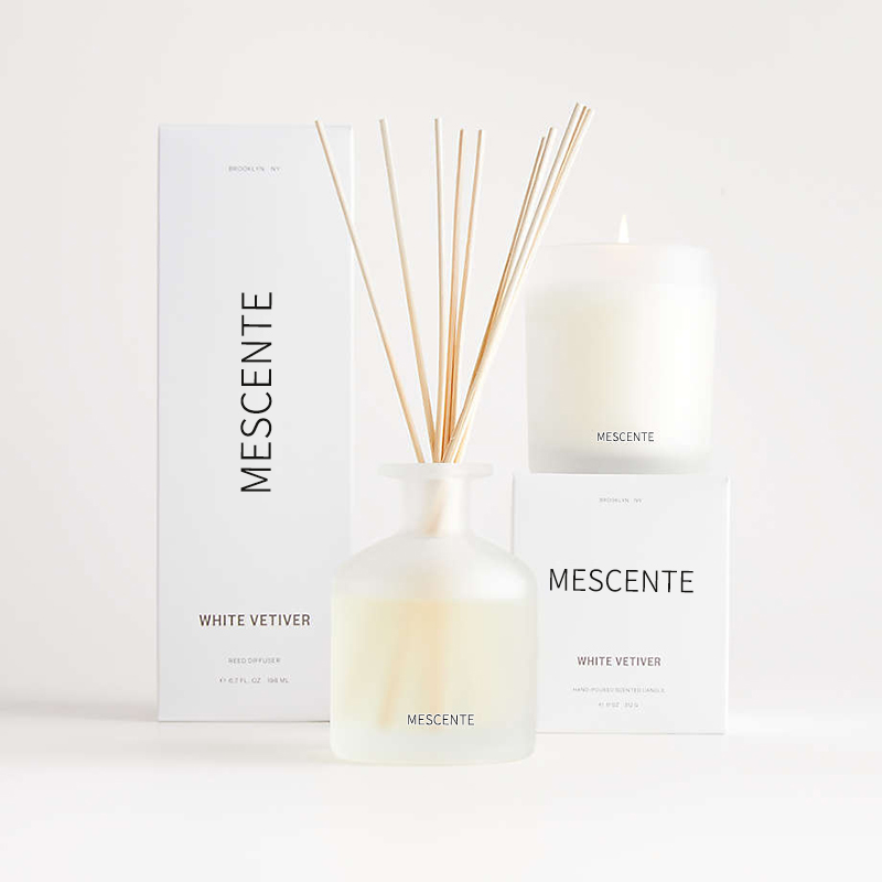 M&Scent 도매 독특한 특성을 갖춘 소형 소이왁스 향초(상자에 포함)