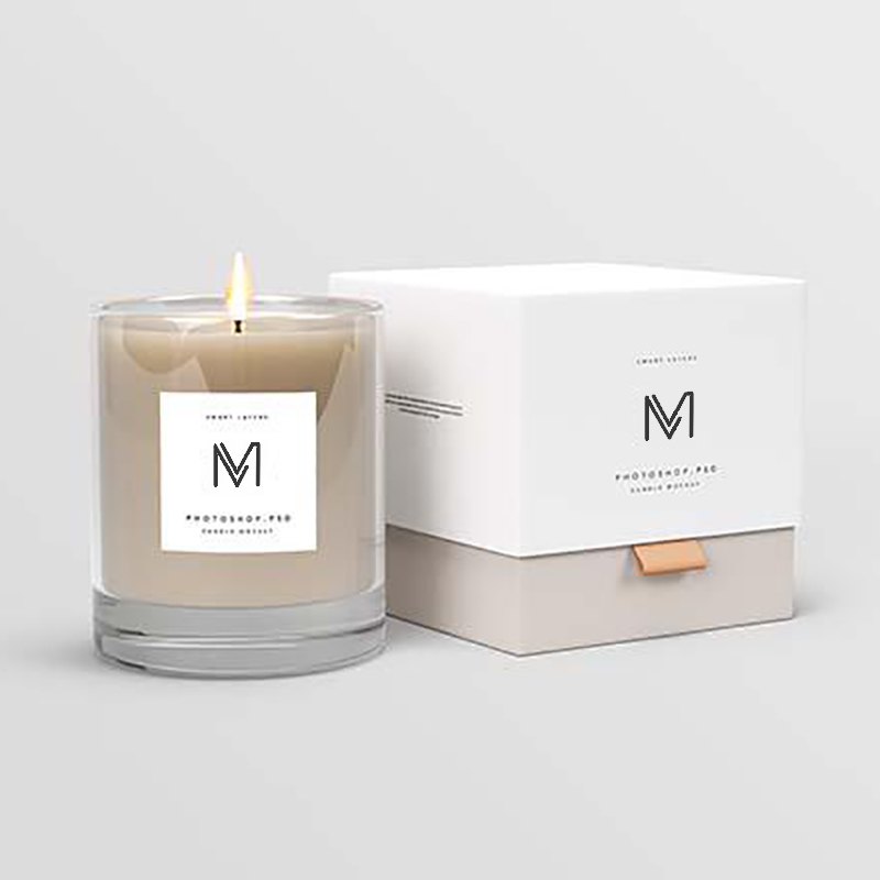 M&Scent 도매 공장 직접 고급 개인 브랜드 소이왁스 향초 도매 상자가 포함됩니다