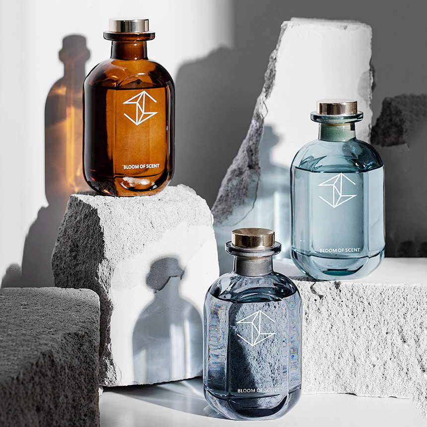 M&Scent 500ml 크리스마스 크리스탈 리드 디퓨저 선물 세트, 가정용 리드 디퓨저