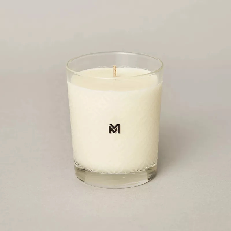 M & Scent 도매 새로운 고급 컬러 개인 라벨 크리스마스 크리스탈 꽃병이 있는 Kerzen 향기로운 간장 캔들