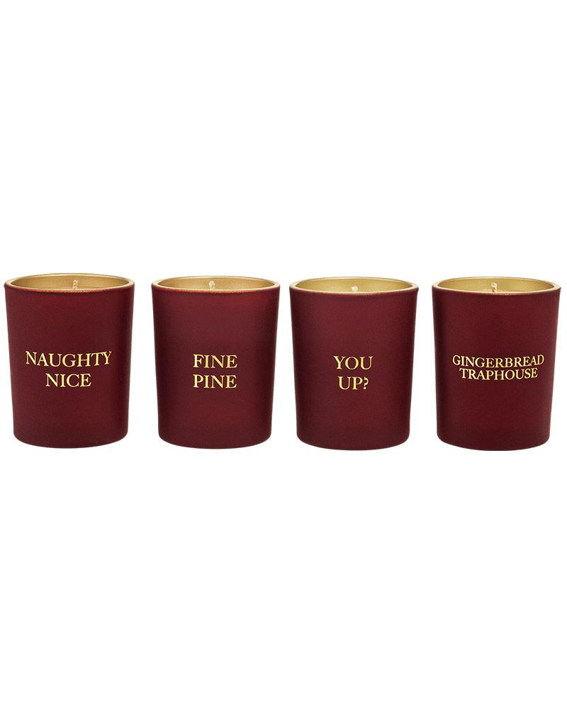 M&Scent 럭셔리 향수 브랜드 홈 데코 아로마 향초 선물 세트 4개
