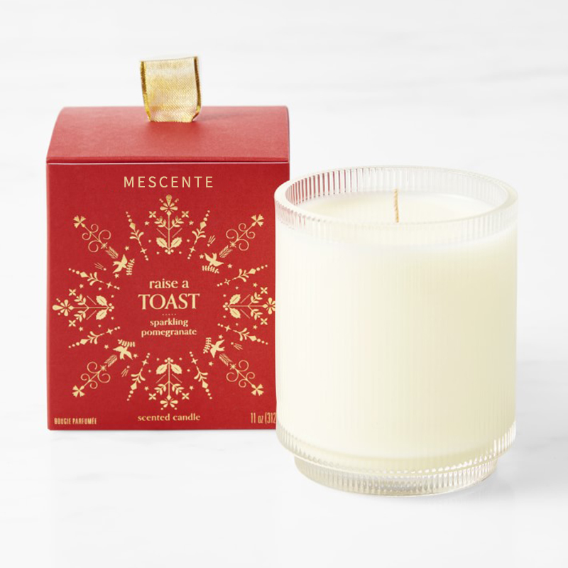M&Scent 맞춤 제작 로고 유리병에 그림자 홈메이드의 투명한 향이 나는 간장 양초 개인 유명