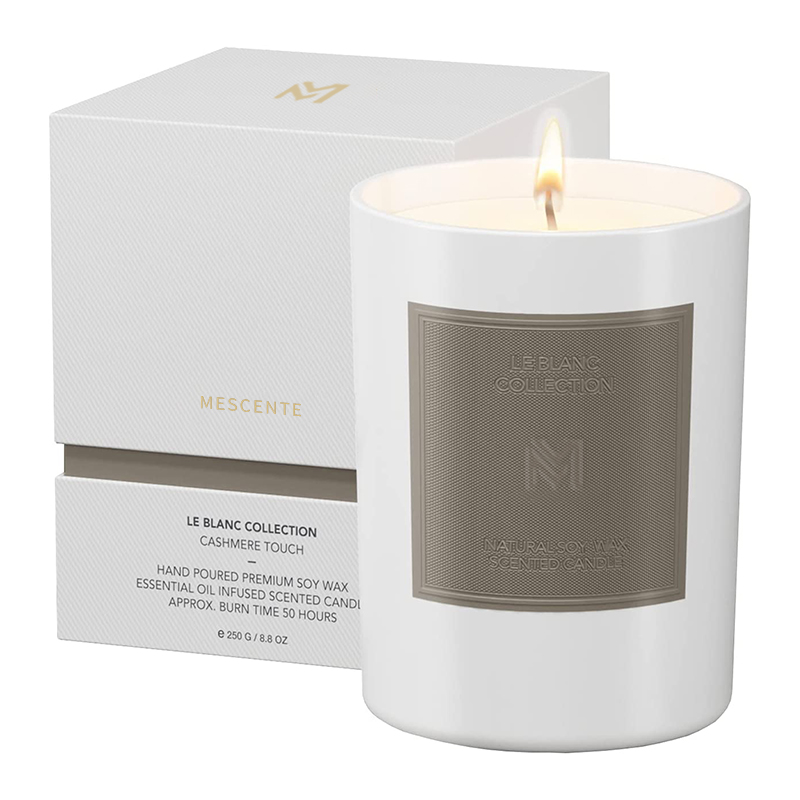 M&Scent 고급 고급 유리병 크리스마스 향테라피 소이왁스 양초 세트