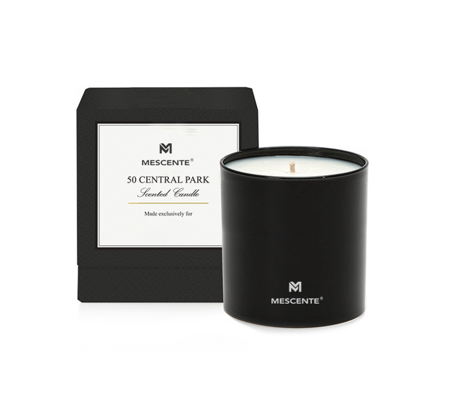 M&S 브랜드 도매 고급 개인 브랜드 아로마 남성 아로마테라피 양초 내부 크리스탈이 있는 22 온스