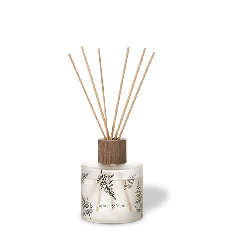 M & Scent 고품질 사용자 정의 장식 호박 유리 불면 투명 꽃 향료 보호
