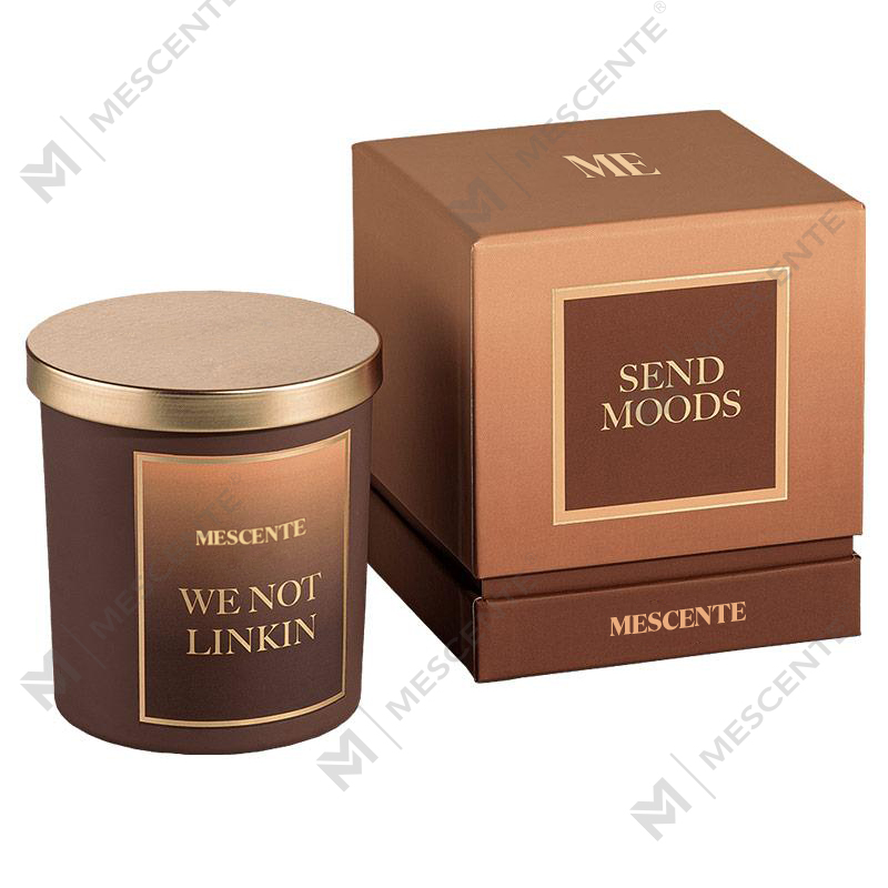M & Scent 도매 새로운 고급 맞춤형 개인 라벨 크리스마스 크리스탈 항아리 뚜껑이 있는 Kerzen 향기로운 간장 캔들