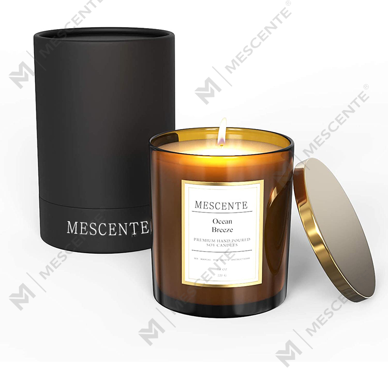 M&Scent 도매 대량 주문 고급 맞춤형 개인 상표 향기로운 간장 왁스 양초 선물 세트