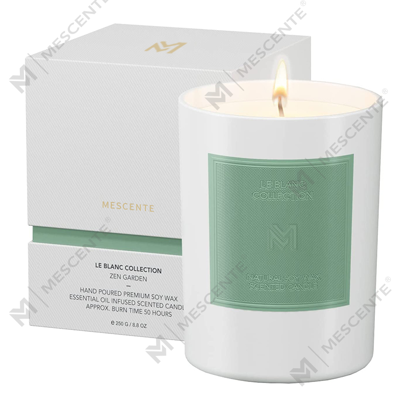 M&Scent 도매 맞춤형 럭셔리 블랙 유리병 크리스마스 아로마테라피 소이 왁스 양초 세트