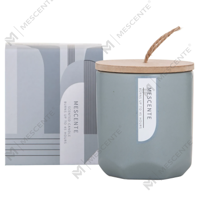 M&Scent 맞춤형 럭셔리 유리병에 나만의 나무 심지 향초 제조 업체 만들기
