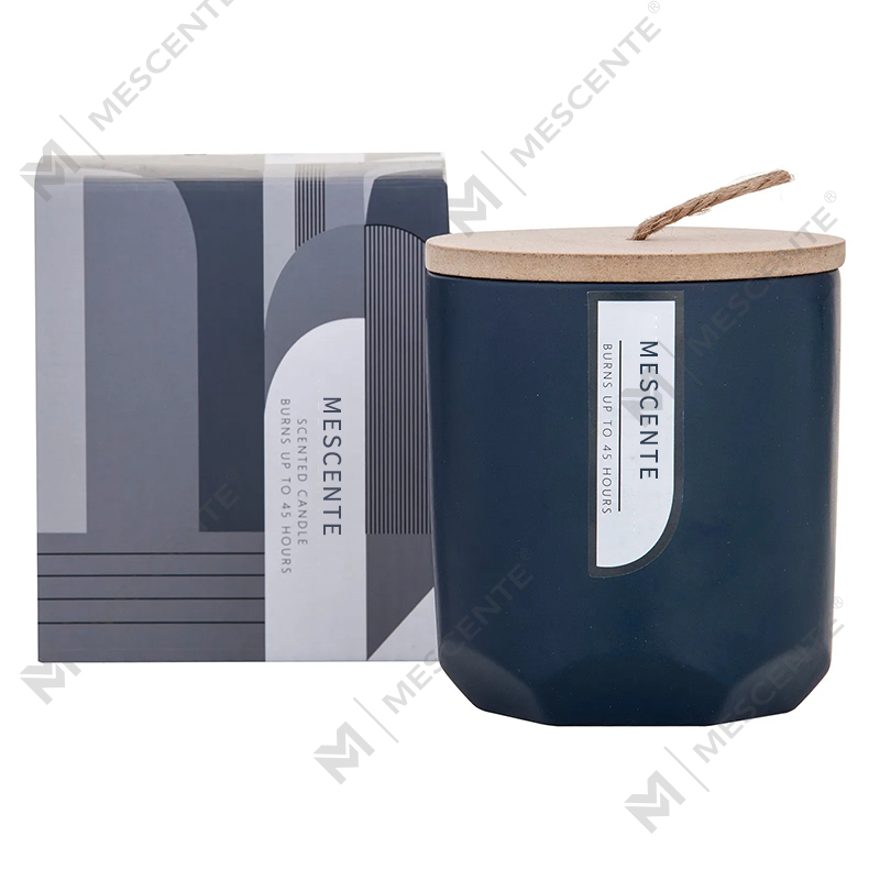 M&Scent 맞춤형 럭셔리 유리병에 나만의 나무 심지 향초 제조 업체 만들기