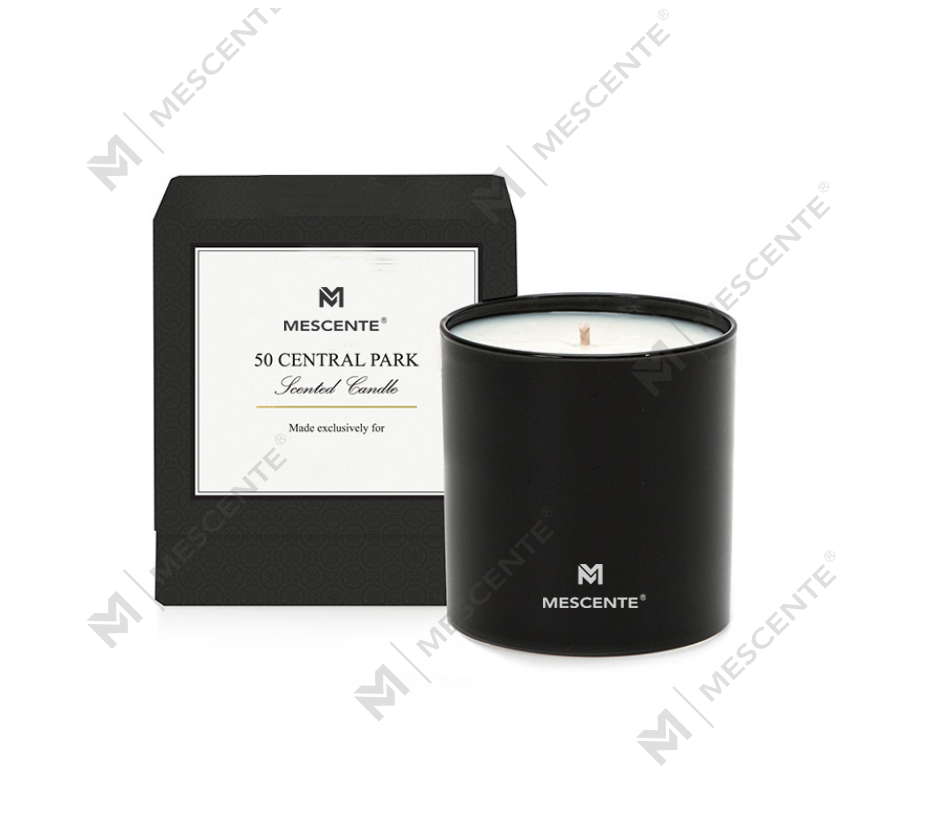 M&S 향기 도매 럭셔리 개인 상표 크롬 남성 아로마테라피 양초 내부 크리스탈이 있는 22 온스