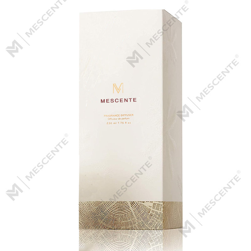 M&Scent 도매 고급 유리병 Stik 섬유 둥근 나무 나사 아로마 리드 디퓨저 선물 세트