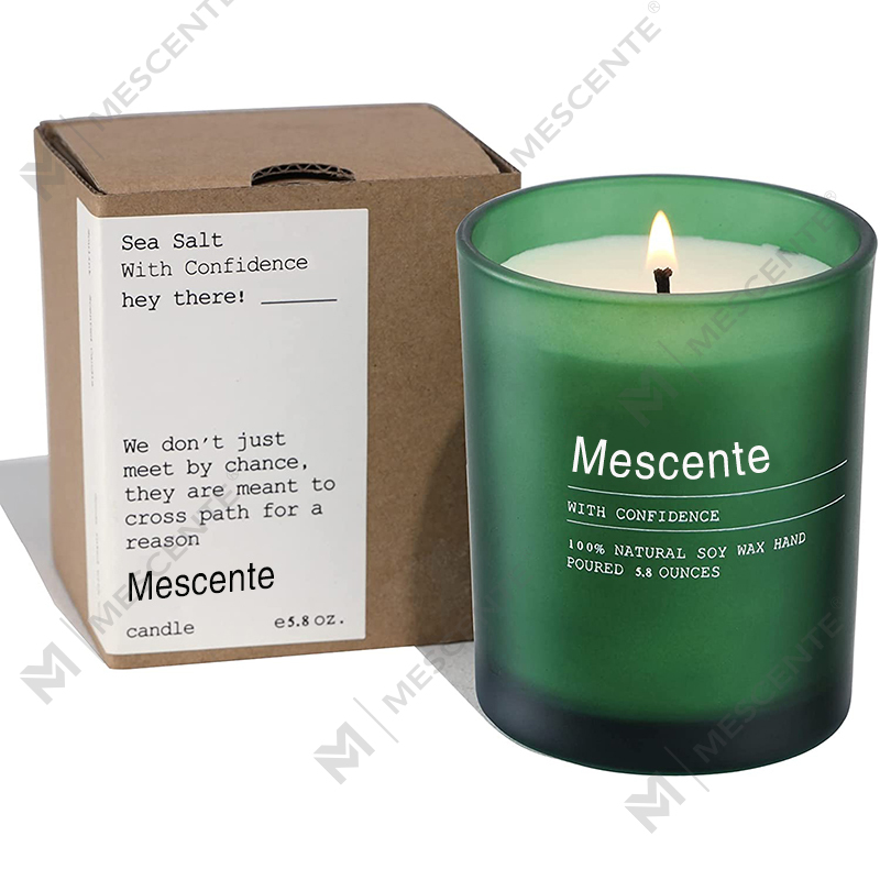M&Scent 맞춤형 웨딩 장식 항아리 재스민 & 일랑 일랑 향초 라벨 포함 대량