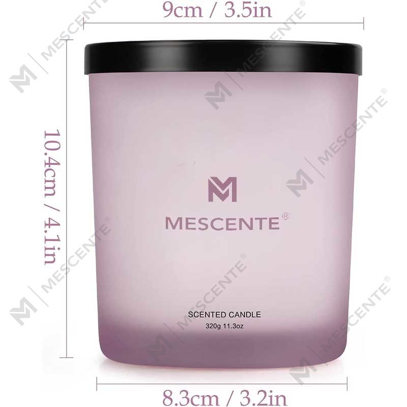 M&Scent 도매 맞춤형 럭셔리 베스트 셀러 개인 상표 심지 라벤더 소이 왁스 향초
