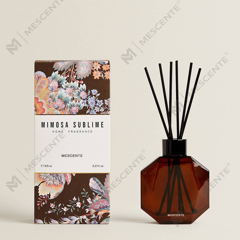 M&Scent 도매 럭셔리 맞춤형 미니 병 아로마테라피 리드 디퓨저 오일 선물 상자 포함