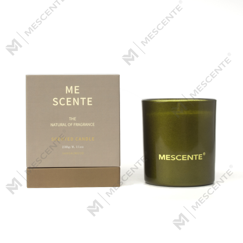 M&Scent 개인 상표 크리스마스 블랙 캔들 항아리 아로마테라피 향초 향기