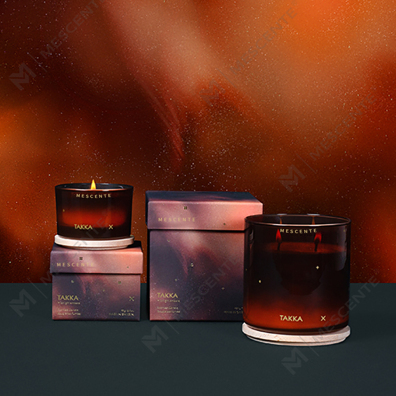 M&Scent 럭셔리 맞춤형 수제 크리스마스 장식 향초 왁스 양초(선물 상자 포함)