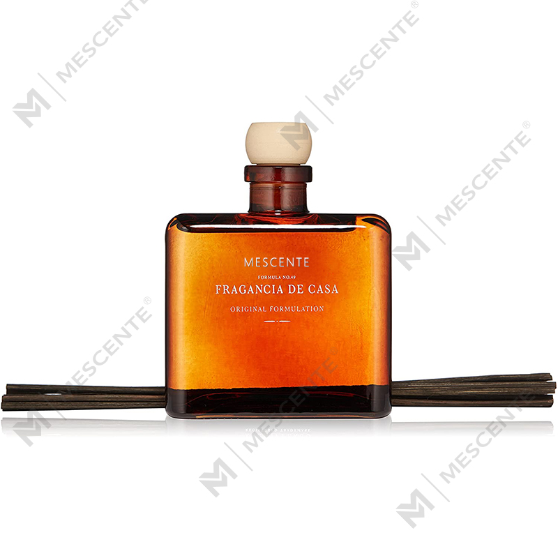 M&Scent 럭셔리 맞춤형 대형 로즈 골드 유리병 꽃 개인 라벨 선물 상자가 있는 액체 리드 디퓨저