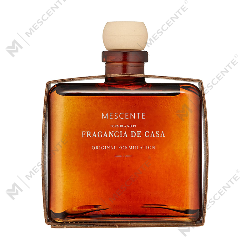 M&Scent 럭셔리 맞춤형 대형 로즈 골드 유리병 꽃 개인 라벨 선물 상자가 있는 액체 리드 디퓨저