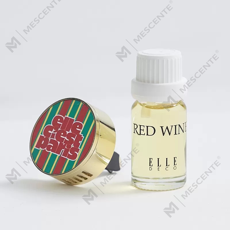 M&Scent 럭셔리 액체 향수 자동차 방향제 디퓨저(걸이형 클립 로켓 포함)