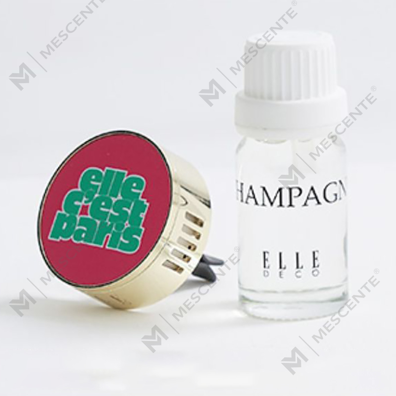 M&Scent 럭셔리 액체 향수 자동차 방향제 디퓨저(걸이형 클립 로켓 포함)
