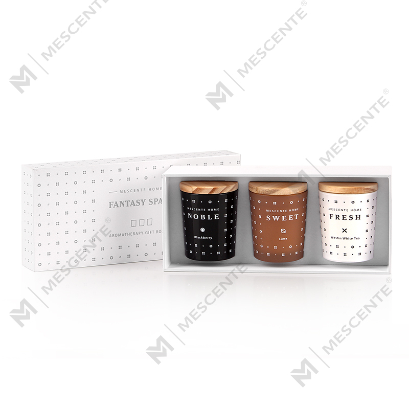 M23352 3팩 가정용 소이왁스 아로마테라피 향초 세트