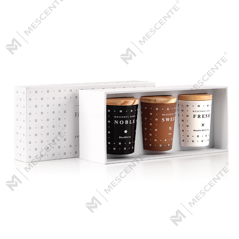 M23352 3팩 가정용 소이왁스 아로마테라피 향초 세트