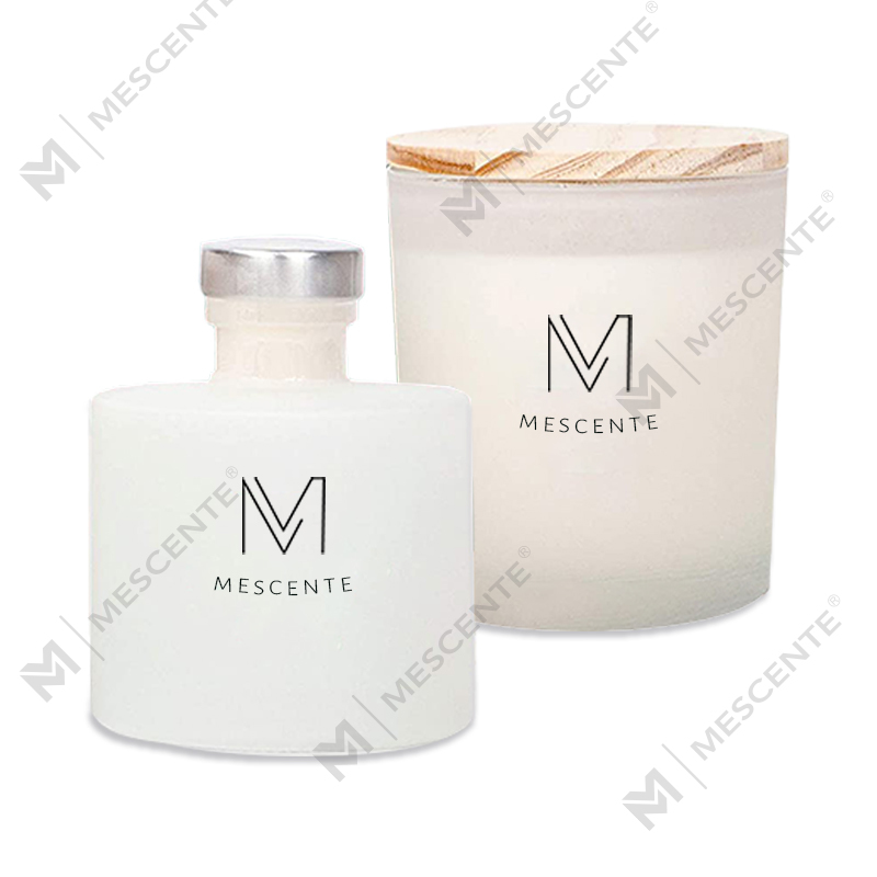 M&Scent 럭셔리 맞춤형 개인 라벨 가을 장식 아로마 향기 간장 양초 리드 디퓨저 선물 세트