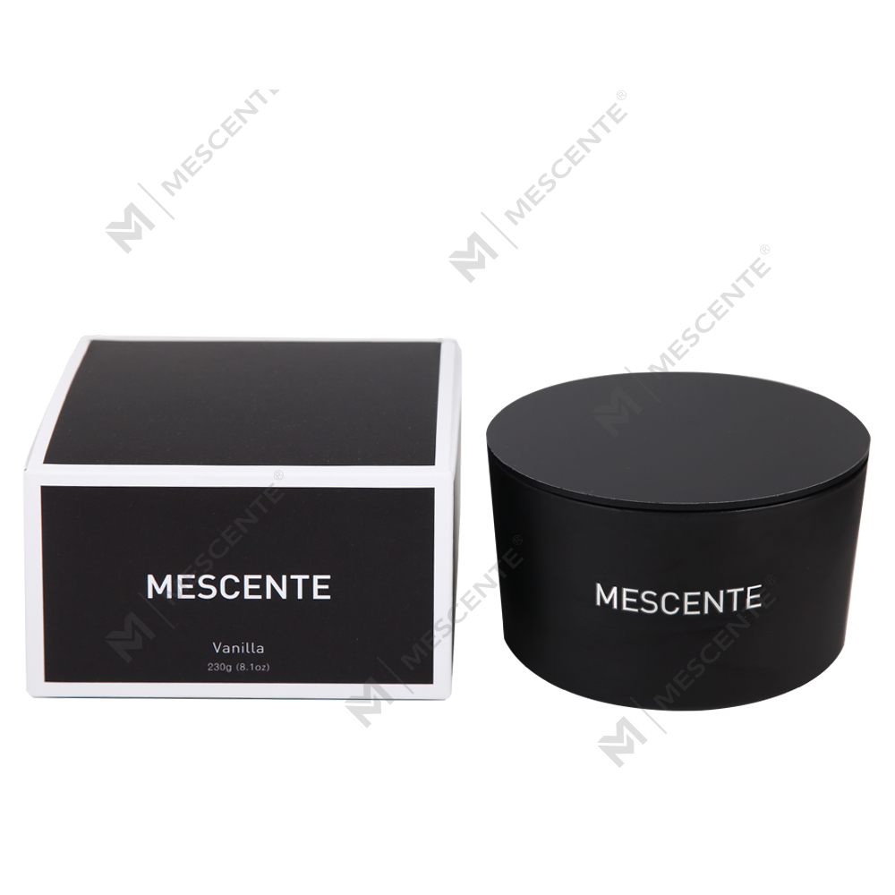 Mecente 도매 개인 상표 유리병 3 심지 100% 소이왁스 향초