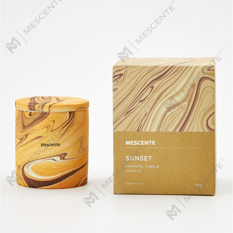 M&Scent 도매 저렴한 맞춤형 고급 개인 상표 기둥 향기로운 간장 왁스 나무 심지 아로마 캔들