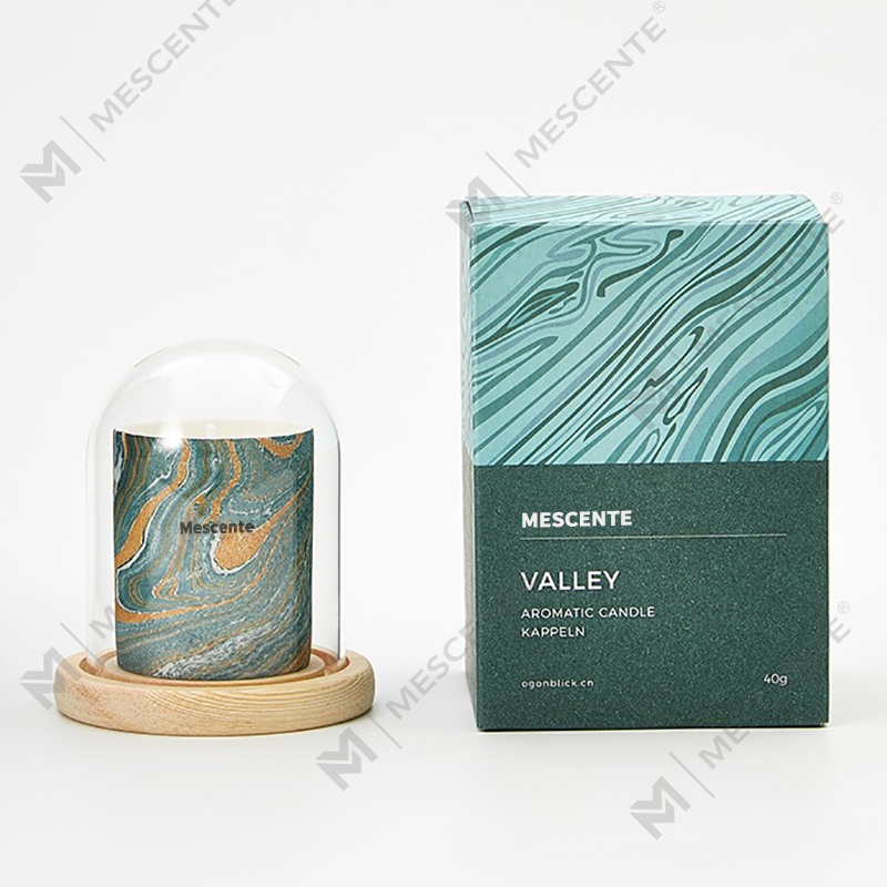 M&Scent 도매 저렴한 맞춤형 고급 개인 상표 기둥 향기로운 간장 왁스 나무 심지 아로마 캔들