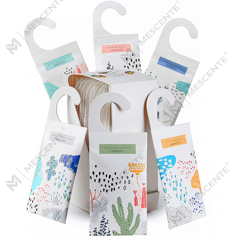 M&Scent 새로운 디자인 맞춤형 향기 향 주머니 가방 걸이, 옷장 향기 향 주머니