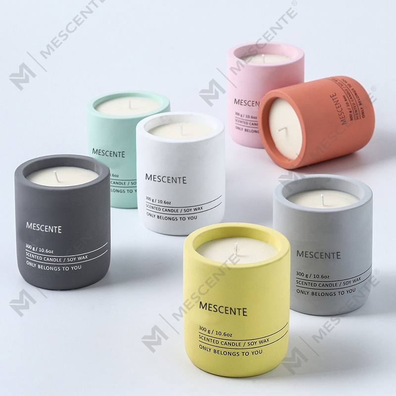 M&Scent 맞춤형 장식 럭셔리 마사지 개인 상표 크리스탈 세라믹 Woodwick 향기로운 간장 왁스 양초