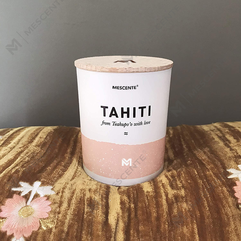 M&Scent 도매 저렴한 고급 개인 상표 장식 꽃 향기로운 간장 왁스 기둥 양초 선물 세트