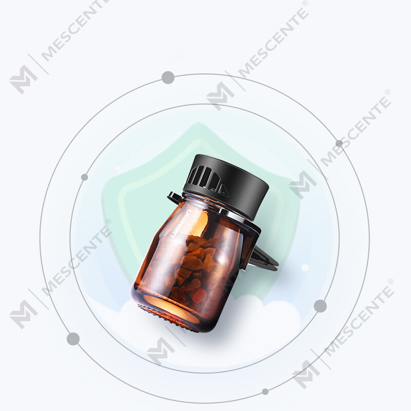 M&Scent 유기농 맞춤형 로고 미니 향수 자동차 공기 청정제 병, 자동차용 공기 펌프