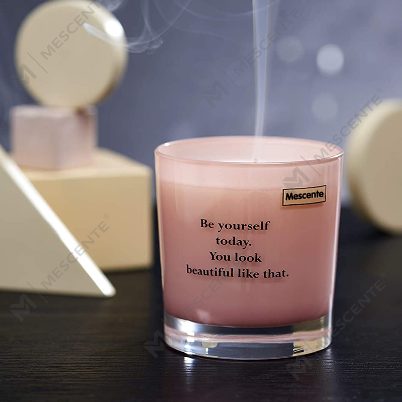 M&Scent 도매 개인 상표 고급 항아리 소이 왁스 양초
