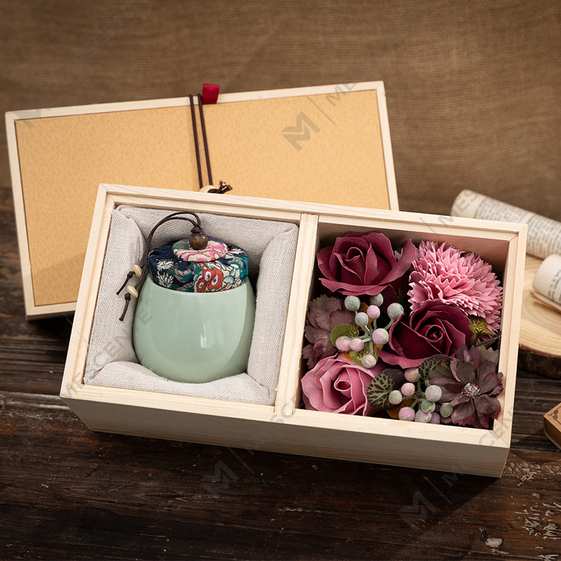 M&Scent 럭셔리 장식 대량 주문 세라믹 기둥 아로마테라피 파라핀 양초