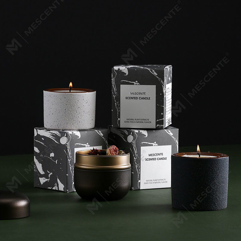 M&Scent 맞춤형 장식 럭셔리 개인 상표 Woodwick 향기로운 소이 왁스 캔들