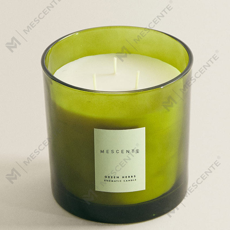 M&Scent Party 릴렉스 센달우드 캔들, 리필형 남성용 캔들 A29273