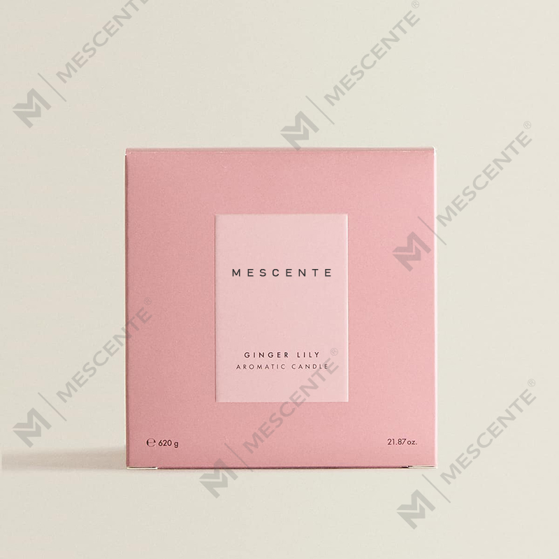M&S 센트 럭셔리 맞춤형 나무 뚜껑 A29273-1이 있는 심지 소이 캔들 3개