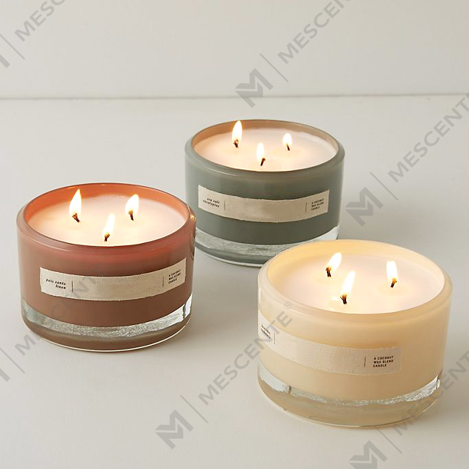 M&Scent 도매 고급 개인 상표 향기로운 간장 양초 항아리 A29272