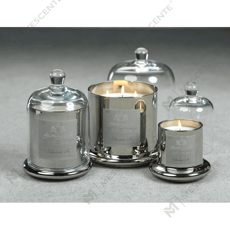 M&Scent 장식 로맨틱 웨딩 벨 항아리 유리 돔 커버 향기로운 양초 A29275