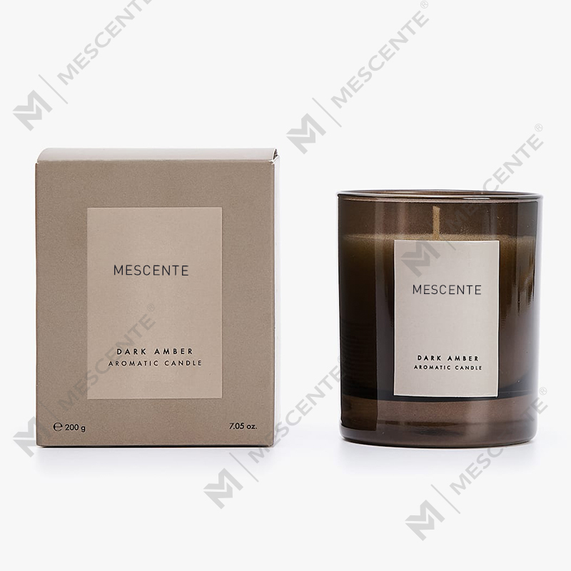 Mecente 럭셔리 자체 브랜드 크리스탈 아로마테라피 향초