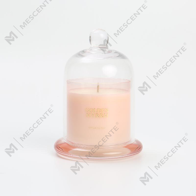M&Scent 맞춤형 로고 럭셔리 박스 왁스 100% 천연 미니 홈 캔들 선물