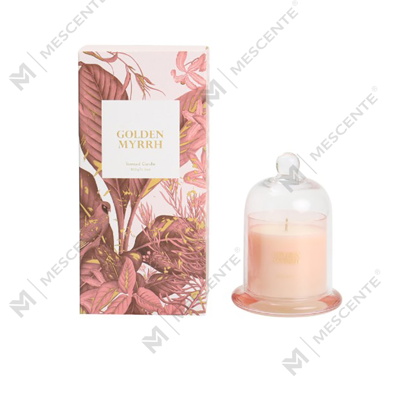 M&Scent 맞춤형 로고 럭셔리 박스 왁스 100% 천연 미니 홈 캔들 선물