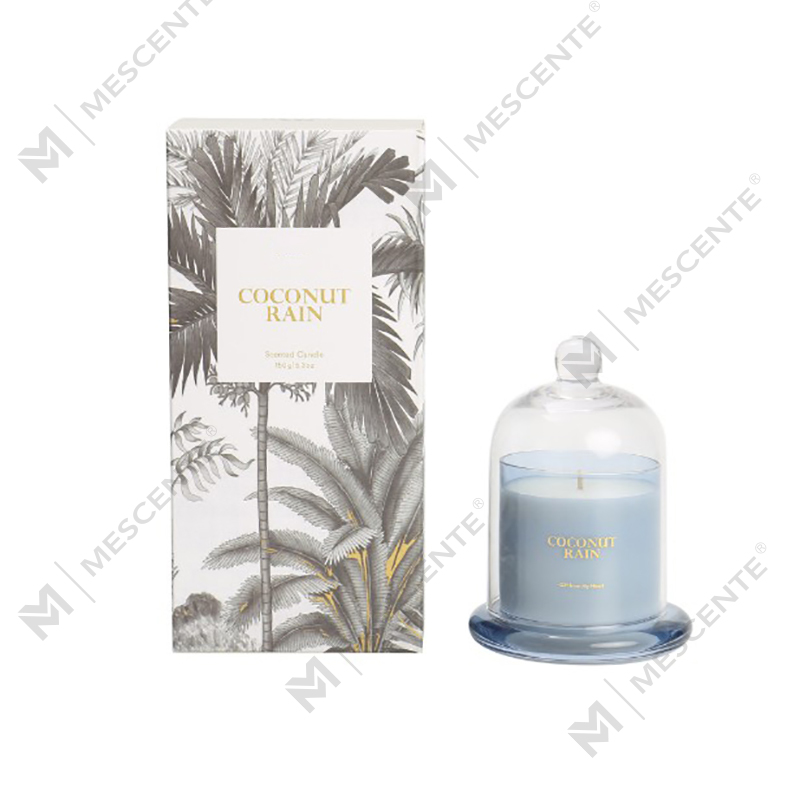 M&Scent 맞춤형 로고 럭셔리 박스 왁스 100% 천연 미니 홈 캔들 선물
