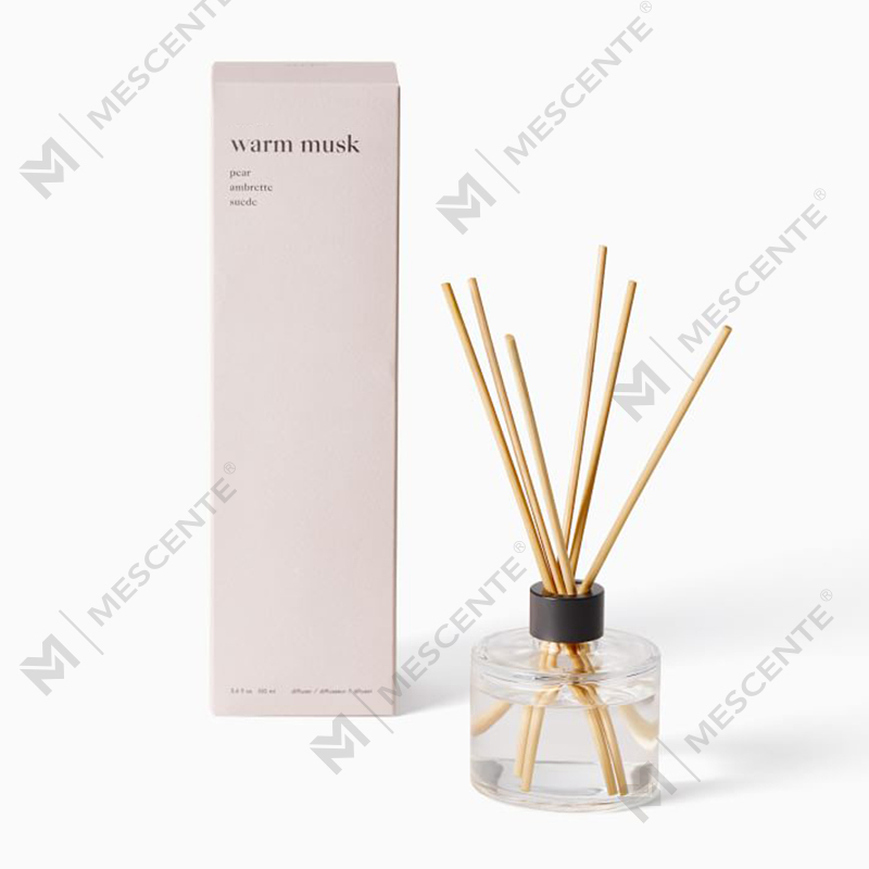 M&Scent 맞춤형 고급 개인 라벨 플라워 리드 디퓨저(박스 포함)